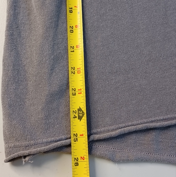 Wilt Boho Minimalist Asymmetrical Distressed 100% Cotton Tunic Top - Picture 13 of 14